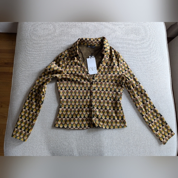 ▪️NWT Zara Top Size Small - Picture 5 of 6